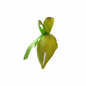 Sacchetto portaconfetti Chiffon Verde Acido Made in Italy