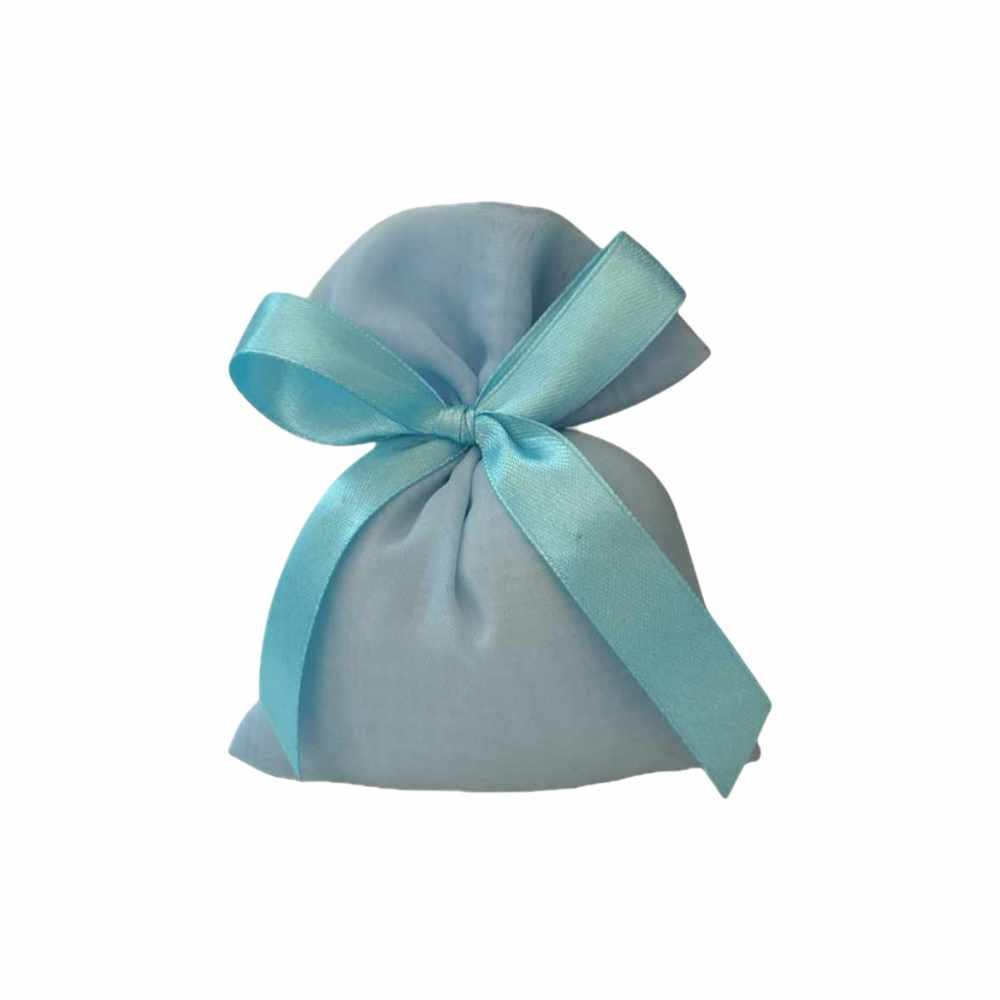 Sacchetto portaconfetti in chiffon Tiffany made in italy