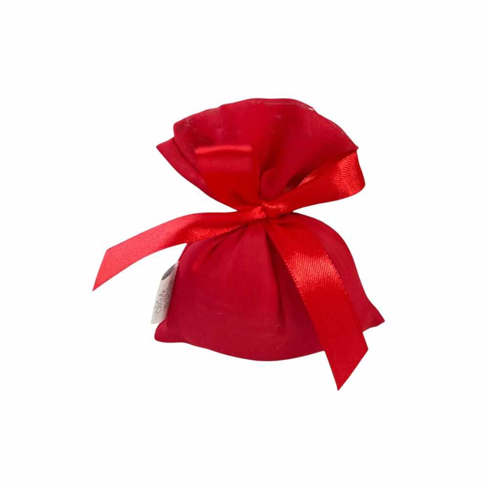 Sacchetto portaconfetti in chiffon made in italy Rosso