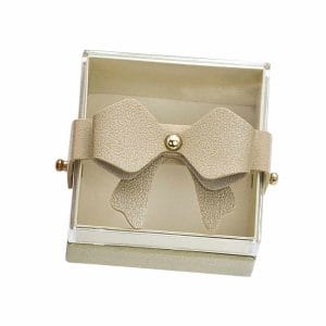 Scatola portaconfetti piccola beige