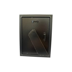 Cornice con cuore sacro in porcellana blu